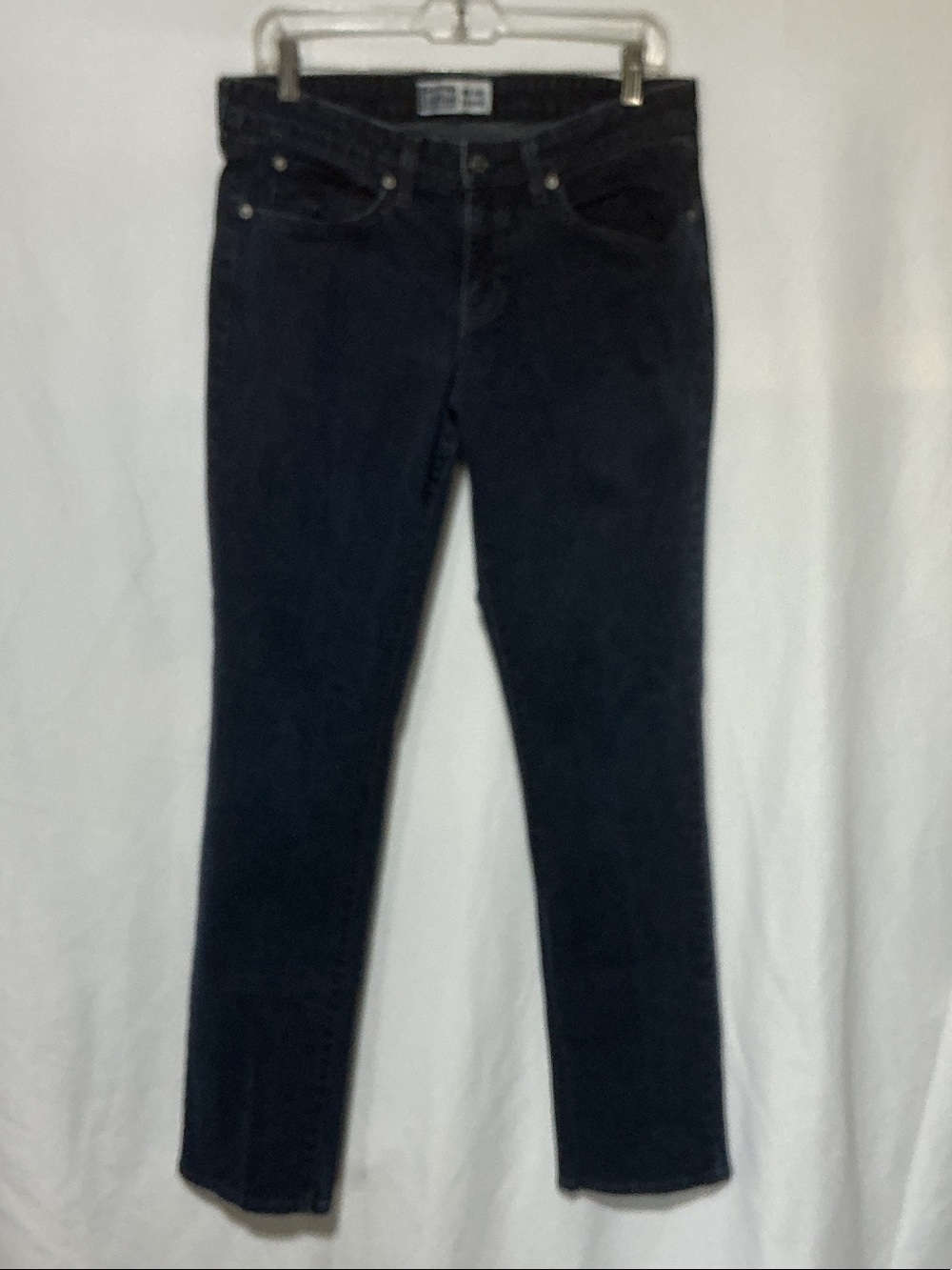 Signature by Levi Strauss Mid Rise Straight Women’s Dark Jeans Sz 32X34
